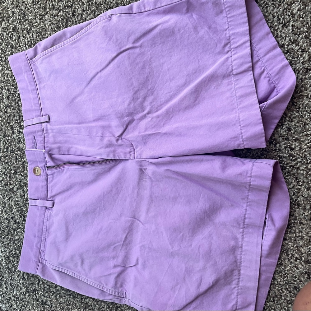 Purple Ralph Lauren shorts